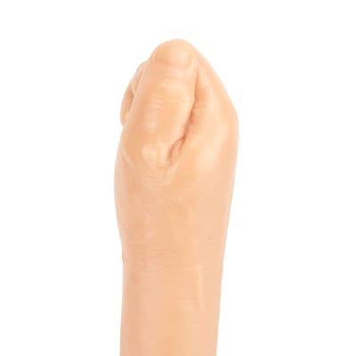 Prótese Realística em Formato de Braço com Punho Fechado em PVC Atóxico - Hand Fist | 35 x 7,8 cm