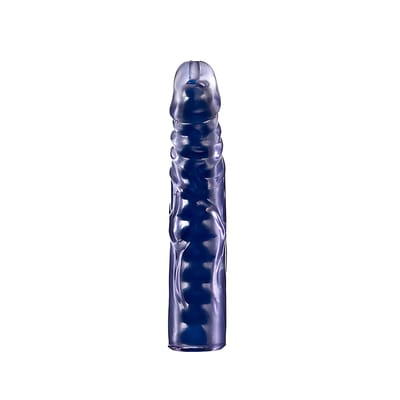 Prótese em Formato de Pênis Slin Style em Gel Articulado com Aroma Uva - Adão & Eva | 18 x 2,5 cm