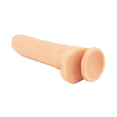 Prótese Peniana Realística Gigante com Escroto, Glande Definida, Veias Salientes e Ventosa - Magic Sexy | 24 x 5,8 cm