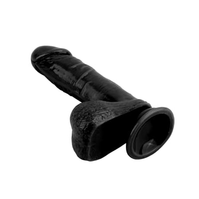 Prótese Peniana Realística em PVC com Base em Ventosa - LyBaile American Stong and Brave Man | 15 x 4,2 cm | Disponível em 2 Cores