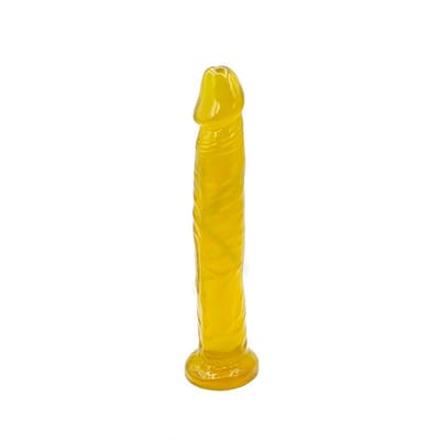 Prótese Realística em Jelly com Glande Definida e Textura - Magic Sexy | 13,8 x 2,6 cm | Disponível em 9 Cores