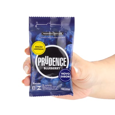 Preservativo com Aroma, Cor e Sabor de Verdade - Prudence Cores e Sabores | 3 Unidades | Disponível em 12 Sabores