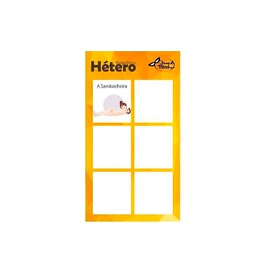 Raspadinha Hétero - Brasil Fetiche | Contém 10 Cartelas