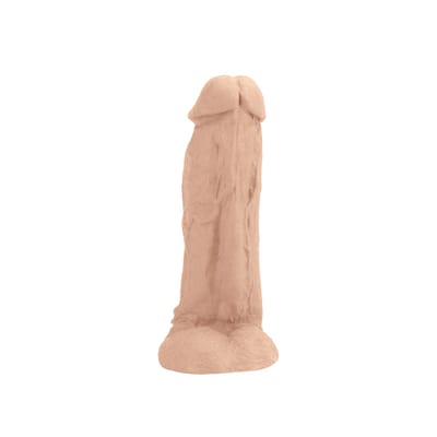 Prótese Peniana Realística com Glande Definida, Veias e Escroto - Real Peter Jamanta | 16,3 x 5 cm | Disponível em 3 Cores