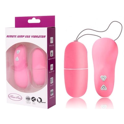 Bullet com 10 Modos de Vibração e Controle Wireless com Indicador em LED - Remote Jump Egg Vibrator | 7 x 3 cm | Disponível em 2 Cores