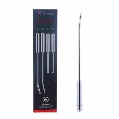 Runyu Vibrating Urethal Sound - Penetrador de Uretra com 20 Modos de Vibrações - 30 x 0,6 cm