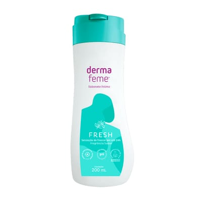 Sabonete Íntimo Diário com Fragrância Suave - Dermafeme | 200 ml | Disponível em 3 Aromas