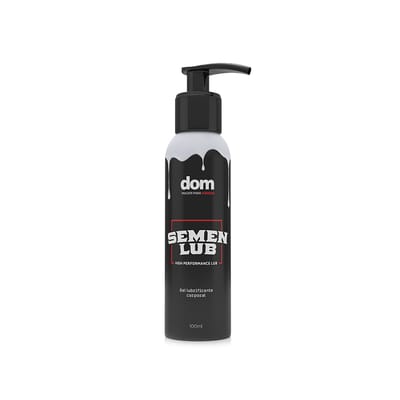 Lubrificante Íntimo Semelhante ao Sêmen Siliconado - Dom Semen Lub | 100 ml
