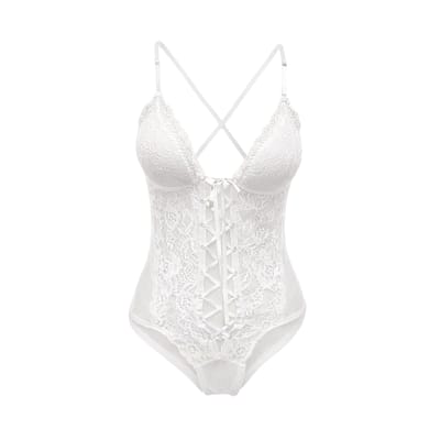 Body Do Bem em Renda e Tule - Sensualle | Tamanho Único | Disponível em 2 Cores