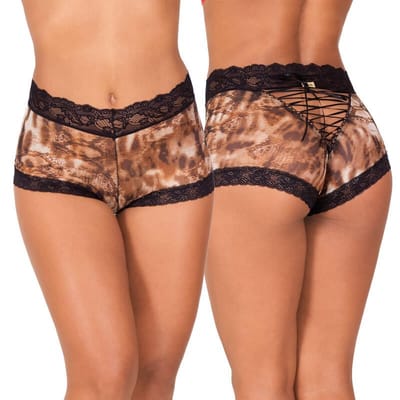 Caleçon Só Amanhã - Sensualle | Tamanho Unico | Disponível em 2 Estampas
