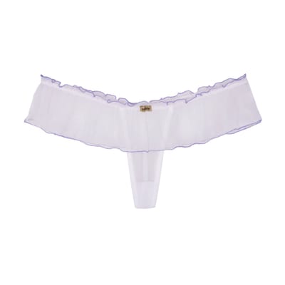 Calcinha Saia Espetáculo em Tule Fio Dental - Sensualle | Tamanho Único | Disponível em 4 Cores