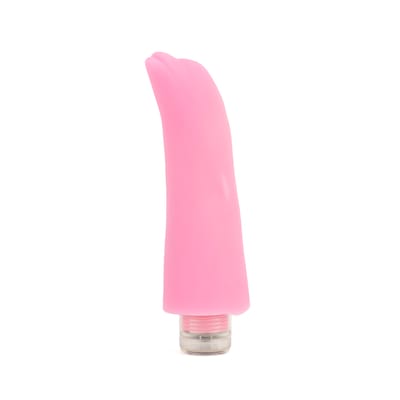 Vibrador Personal com Capa em TPE e Vibração Multivelocidade - Sexy Fantasy Amigo Golfinho | 11 x 2,4 cm