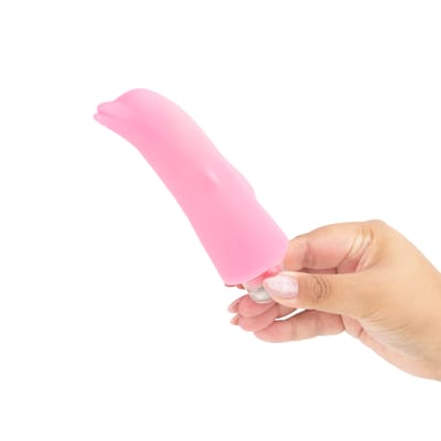 Vibrador Personal com Capa em TPE e Vibração Multivelocidade - Sexy Fantasy Amigo Golfinho | 11 x 2,4 cm
