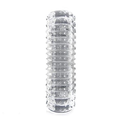 Capa Peniana Expansora Feita em Silicone com Texturas Massageadoras - Sexy Fantasy | 15 x 4,5 cm
