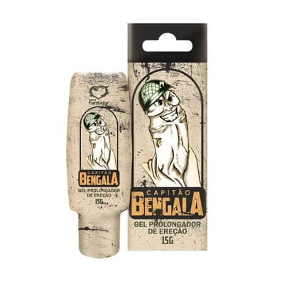 Gel Prolongador de Ereção - Sexy Fantasy Capitão Bengala | 15g
