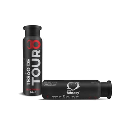 Estimulante Energético Afrodisíaco que Aumenta a Líbido Sexual do Homem - Sexy Fantasy Tesão de Touro - 10ml