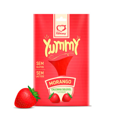 Calcinha Fio Dental Comestível sem Glúten e Lactose - Sexy Fantasy Yummy | Disponível em 3 Sabores