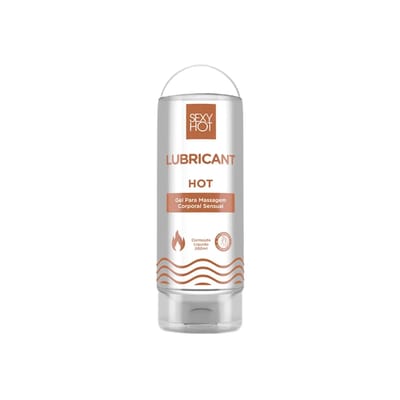 Gel Lubrificante Hot para Massagem à Base D'Água - Sexy Hot Lubricant | 200ml