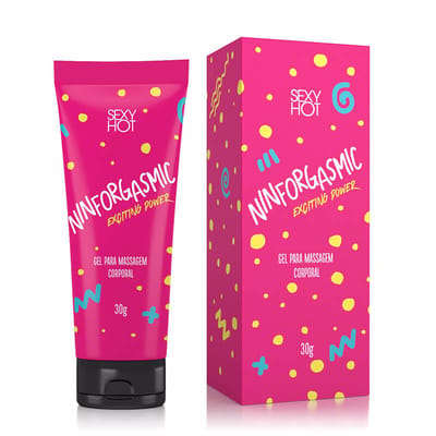 Gel Excitante Feminino - Sexy Hot Ninforgasmic  | 30 gramas