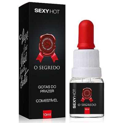 Gel Aromatizado Comestível com Aquecimento - Sexy Hot O Segredo | 10 ml