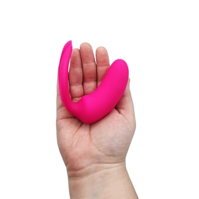 Vibrador Estimulador de Próstata com 9 Modos de Vibração, Controle Remoto sem Fio e Recarregável via USB - S-Hande Danny | 6,5 x 3 cm