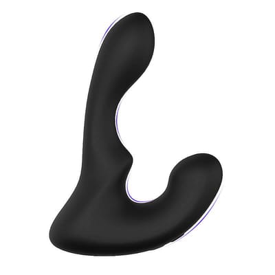 Estimulador de Próstata e Períneo em Silicone com 9 Modos de Vibração e Movimentos - 10,3 x 3 cm | S-Hande Landys
