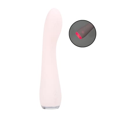Vibrador de Ponto G Flexível em Silicone com 9 Modos de vibrações, Led, Recarregável e Resistente à Água - S-Hande Lisa | 19,6 x 4 cm