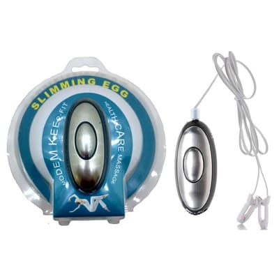Slimming Egg - Grampos para Mamilos com Eletro-Choque e Controle Remoto