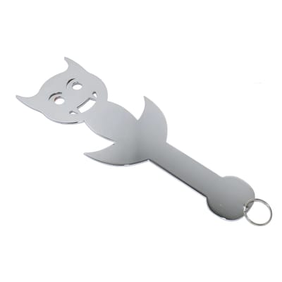 Chibata em Aço com Forma de Morcego - Spanking Paddle | 30,5 cm