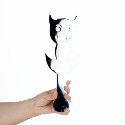 Chibata em Aço com Forma de Morcego - Spanking Paddle | 30,5 cm