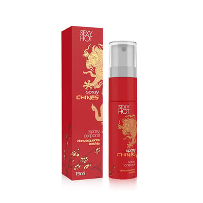 Spray Excitante com Efeito de Vibração, Esquenta e Esfria - Sexy Hot Spray Chinês | 15g