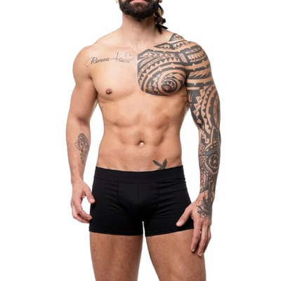 Cueca Boxer em Cirrê - Steves Designer | Tamanho Único | Disponível em 3 Cores