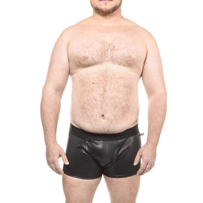 Cueca Boxer em Cirrê - Steves Designer | Tamanho Plus Size