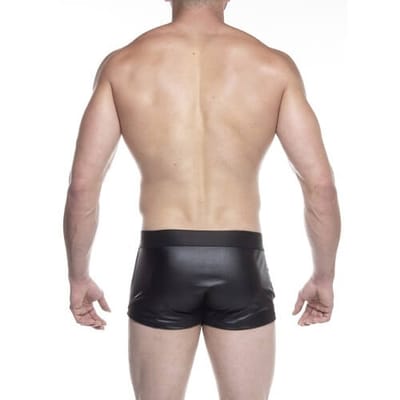 Steves Designer - Cueca Boxer em Tule Transparente | Cor: Preto