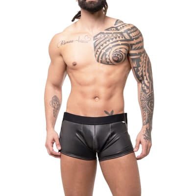 Cueca Boxer Stripper em Cirrê - Steves Designer | Tamanho Único | Disponível em 2 Cores