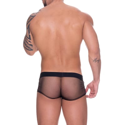 Steves Designer - Cueca Boxer em Tule com Transparência | Tamanho Único
