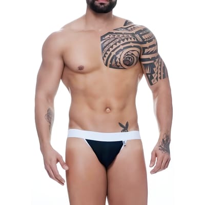 Cueca Jockstrap Tapa Sexo - Steves Designer | Tamanho Único