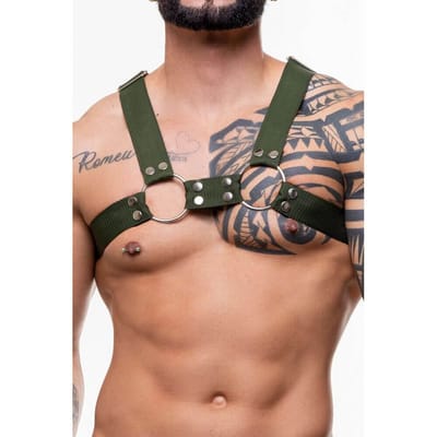 Arreio Modelo H com Fivelas em Nylon - Steves Designer Harness | Tamanho Único