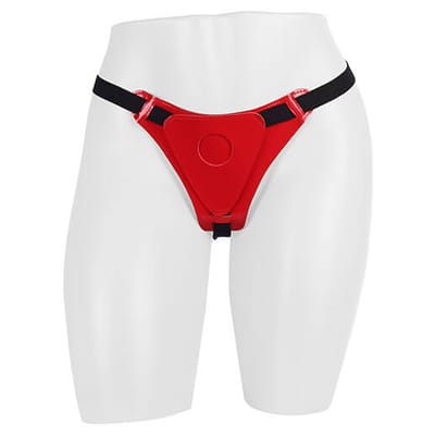 Cinta Peniana em Vinil com Alças Elásticas - Strap On Fetiche em Vinil | Disponível em Quatro Cores