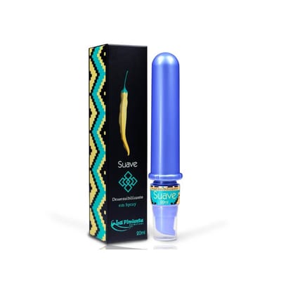 Gel Lubrificante e Dessensibilizante em Spray que Alivia o Atrito e o Desconforto - La Pimienta Suave - 20 ml