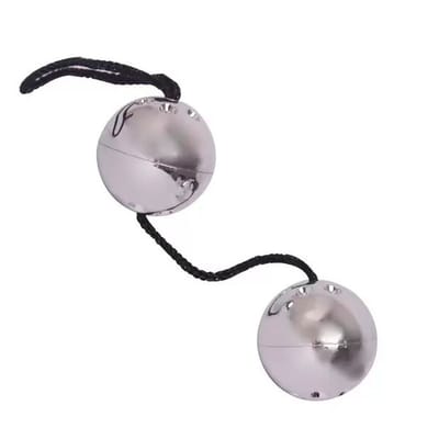 Conjunto de Pompoar Cromado com 2 Bolas - Submission | 58 g