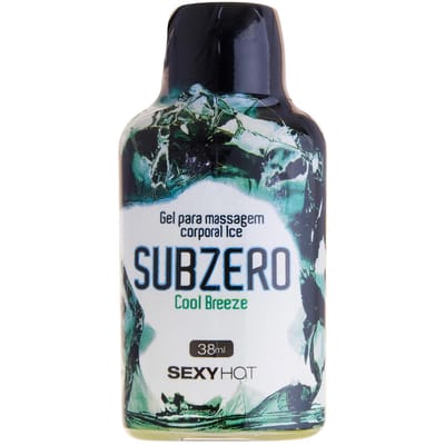 Gel Comestível para Massagem - Subzero | 38 ml | Disponível em 2 Sabores