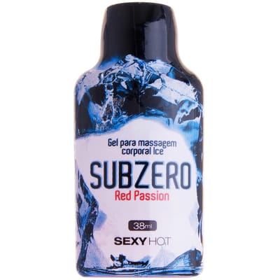Gel Comestível para Massagem - Subzero | 38 ml | Disponível em 2 Sabores