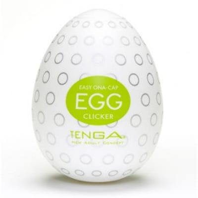 Masturbador Masculino com Nódulos Interno - Tenga Egg Clicker