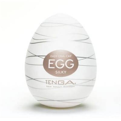 Masturbador Masculino com Texturas Emaranhadas - Tenga Egg Silky