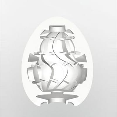 Masturbador Masculino com Ondulações Interna - Tenga Egg Twister