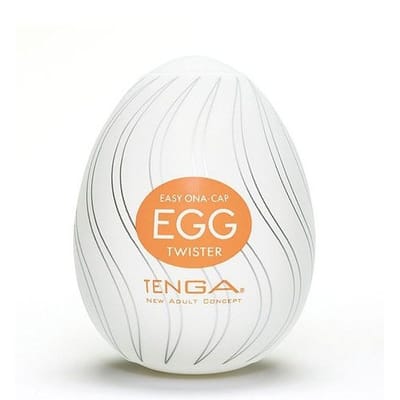 Masturbador Masculino com Ondulações Interna - Tenga Egg Twister