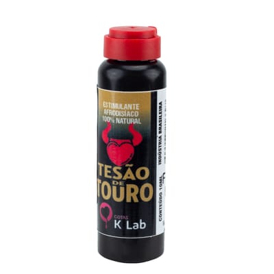Estimulante Afrodisíaco que Aumenta a Libido Sexual Masculina - Tesão de Touro | 10 ml