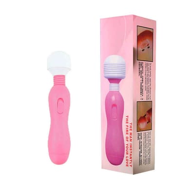 Mini Massageador Corporal com Ponta Flexível e Vibração Única -The Man Instantly The Fire Of Your Love| Disponível em 2 Cores