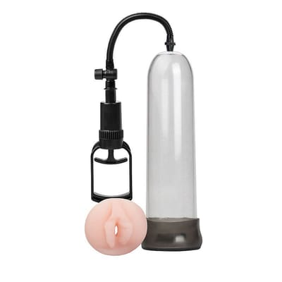 Bomba Peniana com Anel em Forma de Vagina em TPE- The U.S Soldier Penis Pump | 22 x 5,8 cm